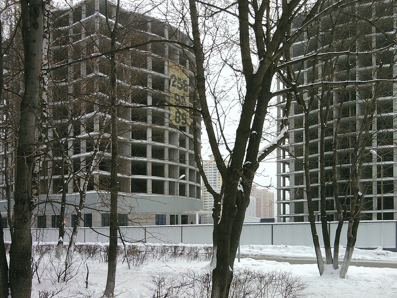 Улица Строителей - Лесная, новостройки 2011