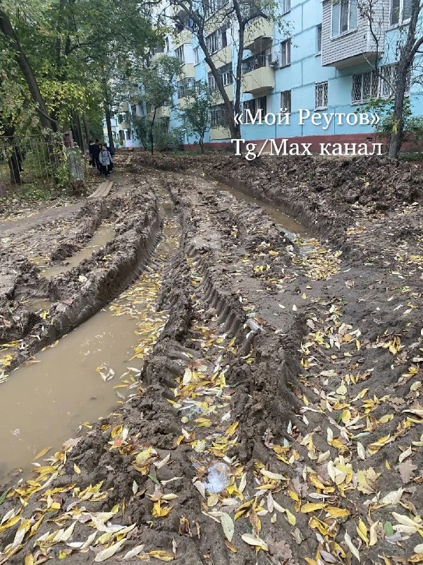 Житель Реутова: дорожку у школы №1 на Лесной не делают больше месяца
