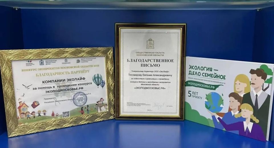 В Подмосковье открыт конкурс экологических проектов до декабря